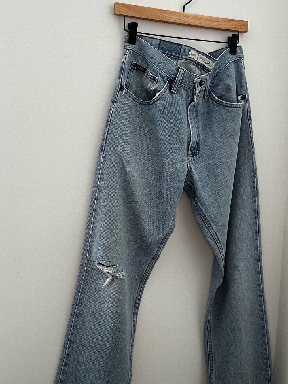 vintage lee regular fit jeans
